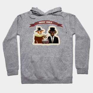 Family goals- The more cats and dogs, the merrier Hoodie